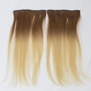 Ombre Clip-In Hair Extensions - Blonde/Brown